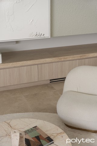 Polytec - Doors in Soft Walnut Ravine.