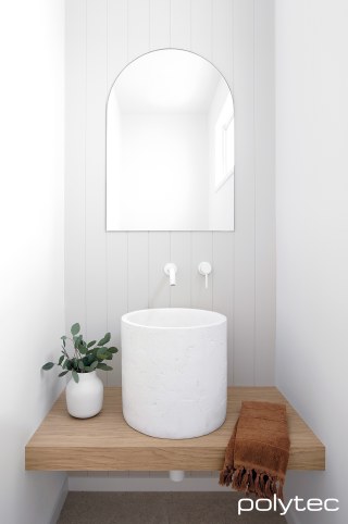 Polytec - Benchtop in Boston Oak Woodmatt.