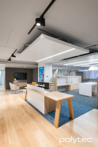 Polytec - Office furniture in Natural Oak Ravine.