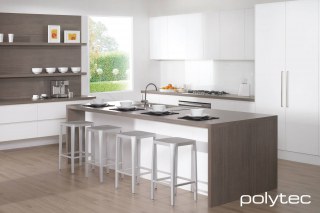 Polytec - Doors in Crisp White Legato.