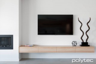 Polytec - Entertainment unit in Natural Oak Ravine.