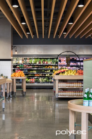 Polytec - Display in Natural Oak Ravine.