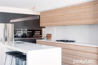 Polytec - Doors and drawers in Natural Oak Ravine.