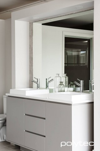 Polytec - Vanity and Stone Grey Matt.