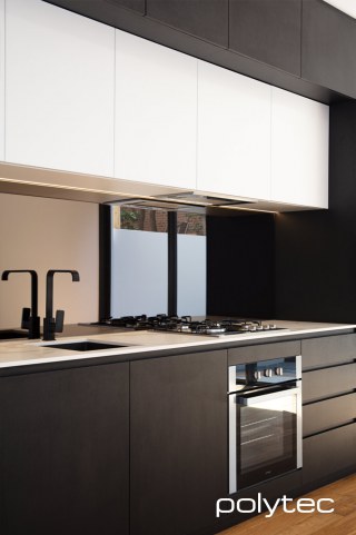 Polytec - Cabinetry and Ultra White Venette.