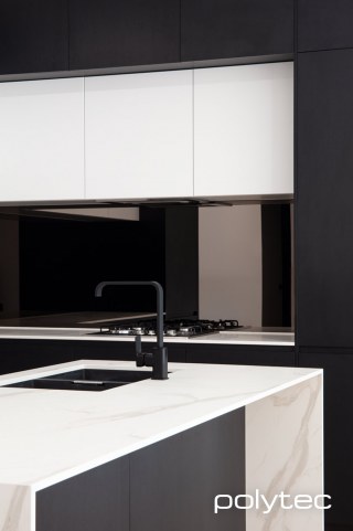 Polytec - Cabinetry and Ultra White Venette.