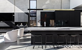 Polytec - Cabinetry in Black Venette.