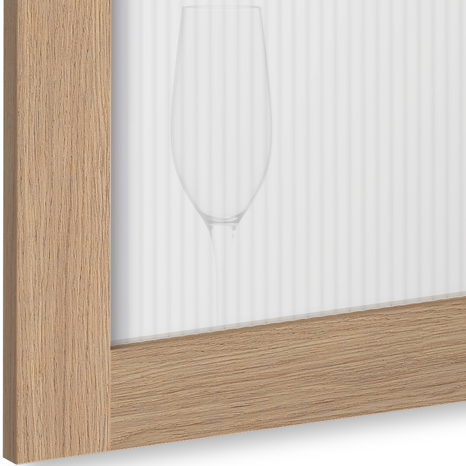 Fluted Glass Insert - SURANO